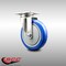 Service Caster 5 Inch 316SS Blue Polyurethane Wheel Swivel Top Plate Caster SCC-SS31620S514-PPUB-BLUE - alternate 2